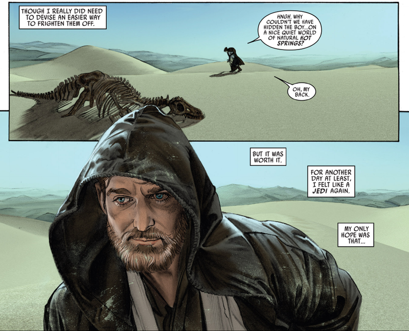 Illustration for article titled This Week's Star Wars Comic Reveals Why Uncle Owen Hated Obi-Wan Kenobi